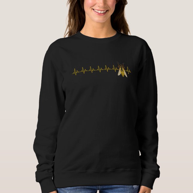 Heartbeat Bees Sweatshirt (Front)