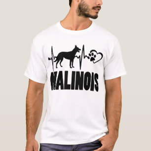 Heartbeat – Belgian Malinois - Dog Best Friend T-Shirt