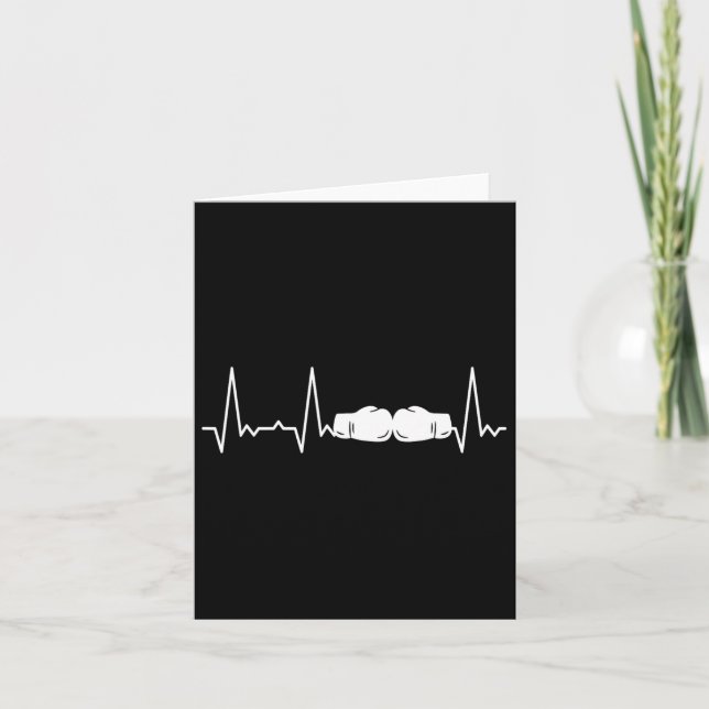 Heartbeat Boxing  Card (Front)