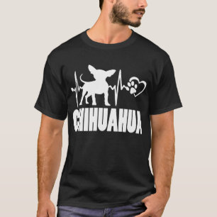 Heartbeat – Chihuahua - Dog Best Friend T-Shirt