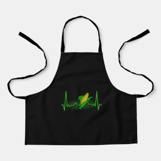 Heartbeat Farm Corn Harvest Farming Apron