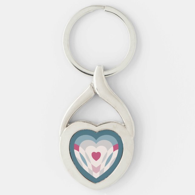 Heartbeat Keychain (Front)