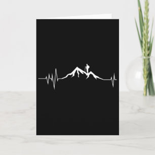 Heartbeat Mountain Climber For Rock Climbing ,hiki Card