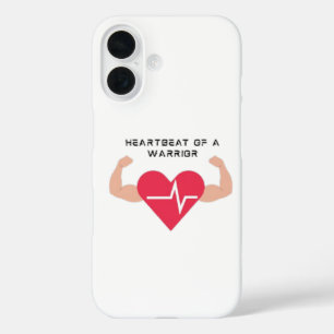 Heartbeat of a Warrior iPhone 16 Case