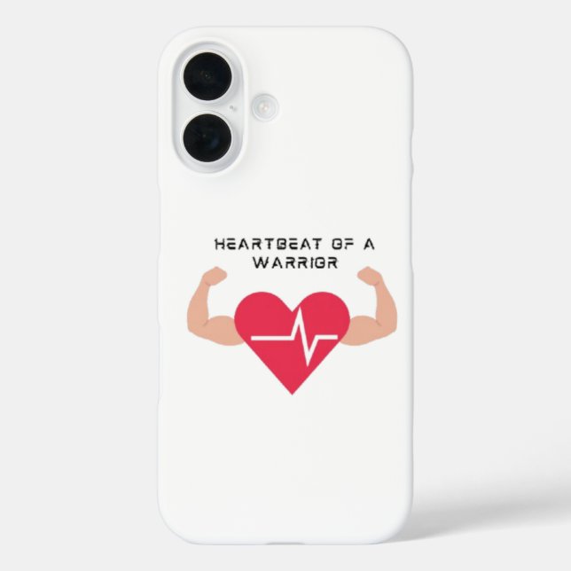 Heartbeat of a Warrior Case-Mate iPhone Case (Back)