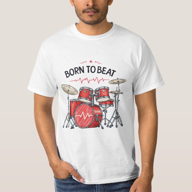 Heartbeat of the drum T-Shirt (Front)