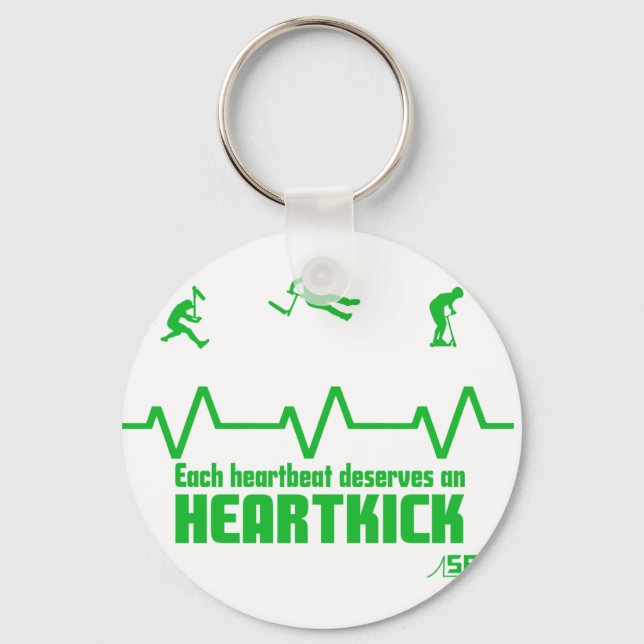 heartbeat scooter keychain (Front)