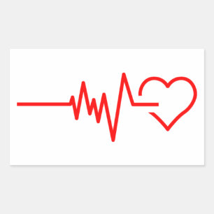 Heartbeat Sticker