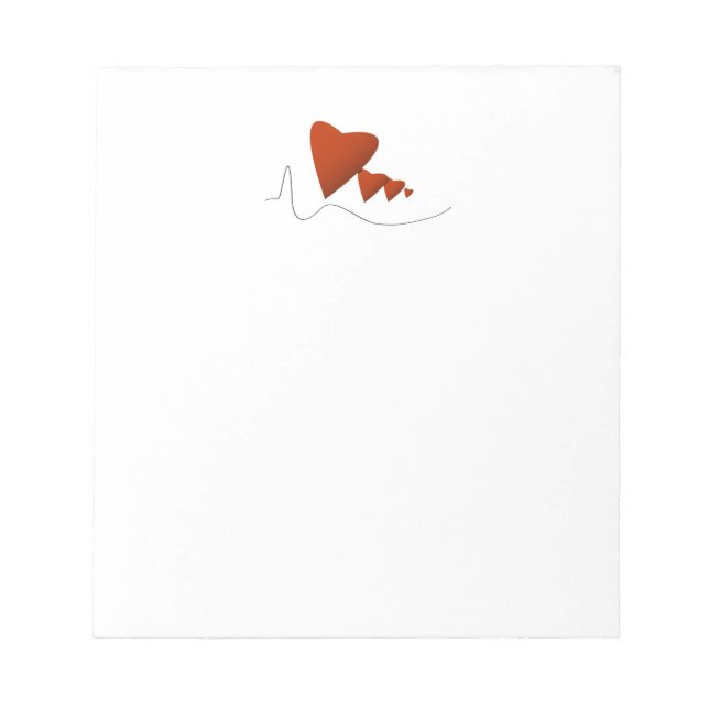 Heartbeats Notepad (Front)