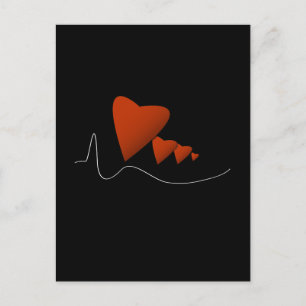 Heartbeats Postcard