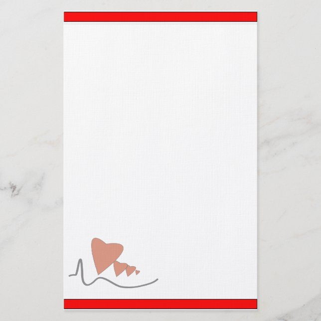 Heartbeats Stationery (Front)