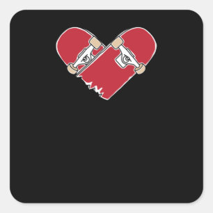 Heartboard Square Sticker