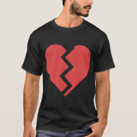 Heartbreak Broken Heart Graphic Print Chic Stylish