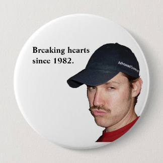 Heartbreaker 4 Inch Round Button