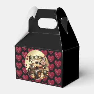 Heartbreaker For You Golden Monster Truck Favor Box