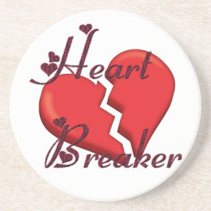 Heartbreaker Funny Valentine Coaster