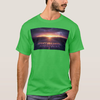 Heartbreaker Highway Neon Road Edition by Back t f T-Shirt