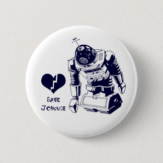Heartbroke Android 2 Inch Round Button