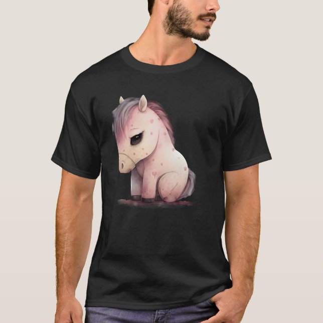 heartbroken horse gift T-Shirt (Front)