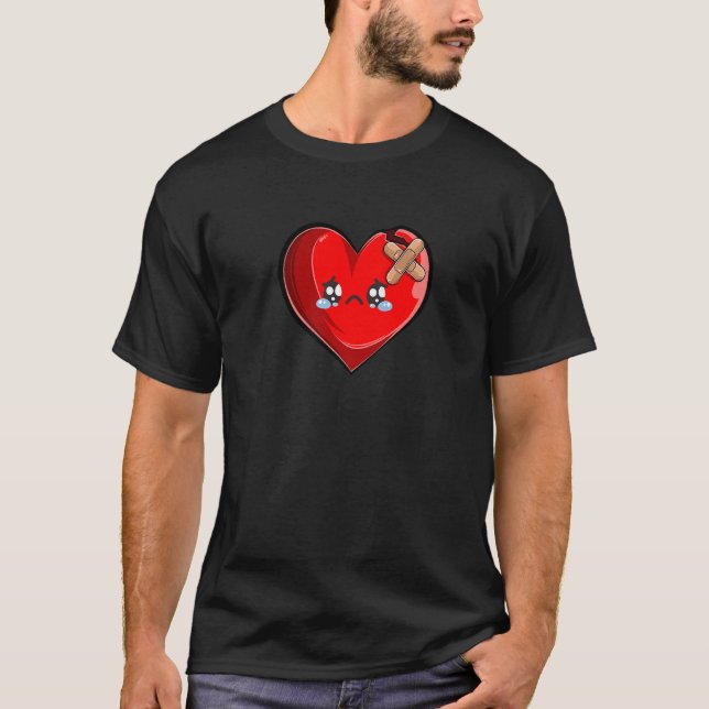 Heartbroken Love Sad Break Up Women T-Shirt (Front)