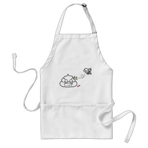 Heartbroken Poop - Brootsch the PooPoo Standard Apron
