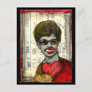 Heartbroken Postcard