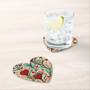 Heartcore  paper coaster