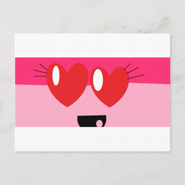 hearteyes postcard (Front)