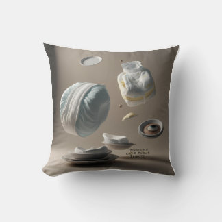Heartfelt 3D Tribute: Seen & Celebrate Throw Pillow