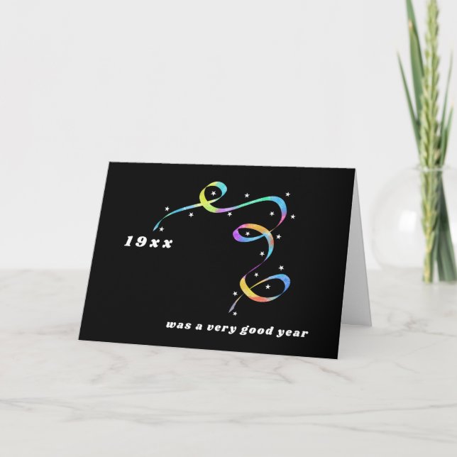Heartfelt Add Birth Year 21st Birthday Greeting Card (Front)