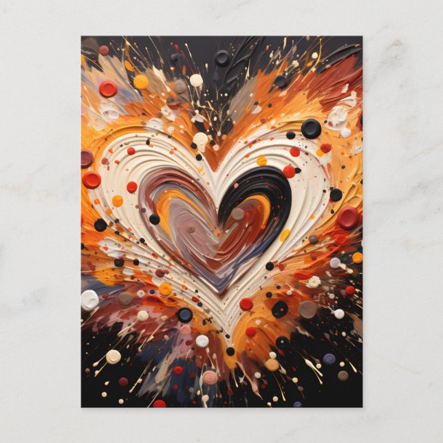 Heartfelt Expressions: Art with Heart Collection Postcard (Front)