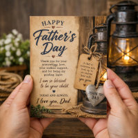 Heartfelt Father’s Day Message of Gratitude & Love