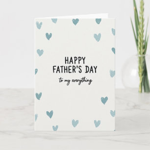 Heartfelt Fathers Day Text Card