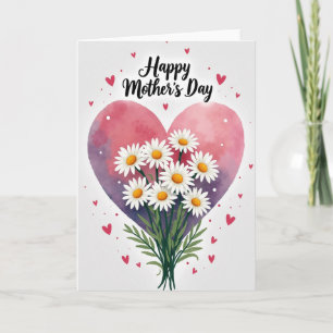 Heartfelt Floral Celebration Card