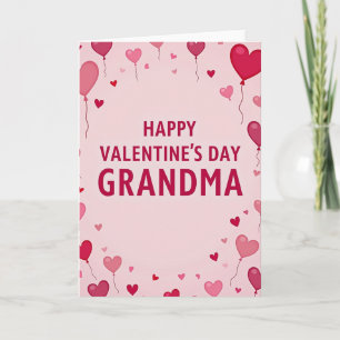 Heartfelt Grandma Balloon Card