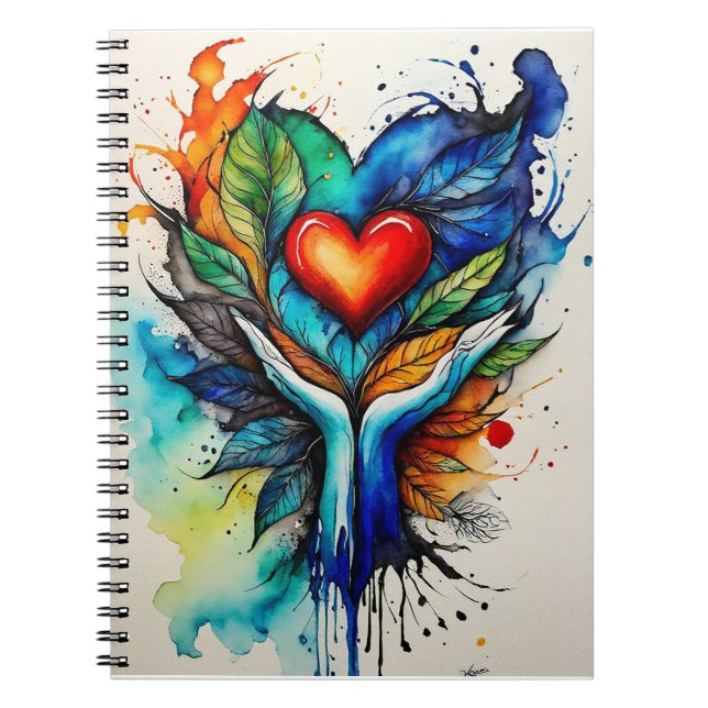 Heartfelt Harmony Notebook (Front)