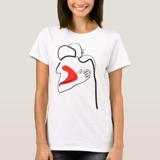 Heartfelt Hug Minimalist Art  T-Shirt