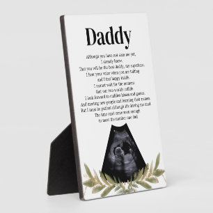 Heartfelt Keepsake for Expectant Dad from Bump Plaque