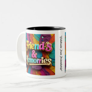 "Heartfelt Memories" Two-Tone Coffee Mug