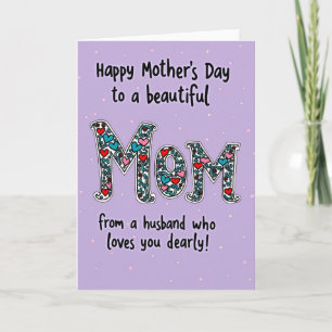 Heartfelt Mom Message Card