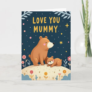 Heartfelt Mummys Day Art Card