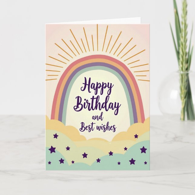 Heartfelt Pastel Arc Card (Front)