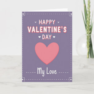 Heartfelt Pastel Love Card