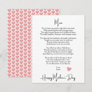 Heartfelt Poem Modern Mother's Day