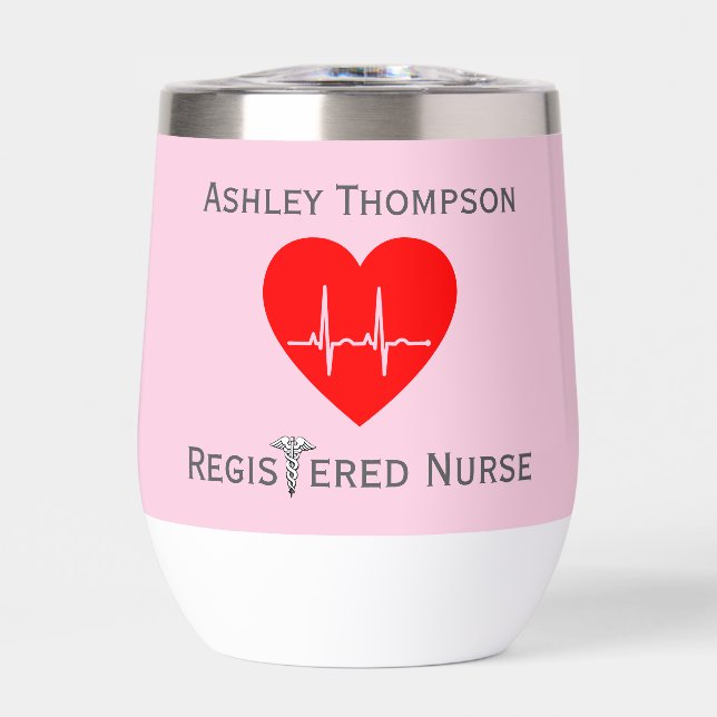 Heartfelt Precision: Customizable Nurse  (Front)