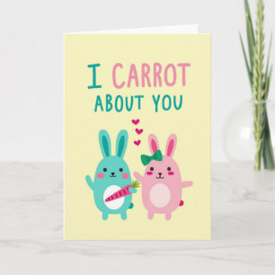 Heartfelt Rabbits Love Card
