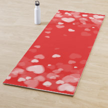 Heartfelt Rubber Yoga Mat - Perfect for Yoga Lover