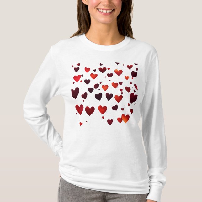 Heartfelt Shower 2 T-Shirt (Front)