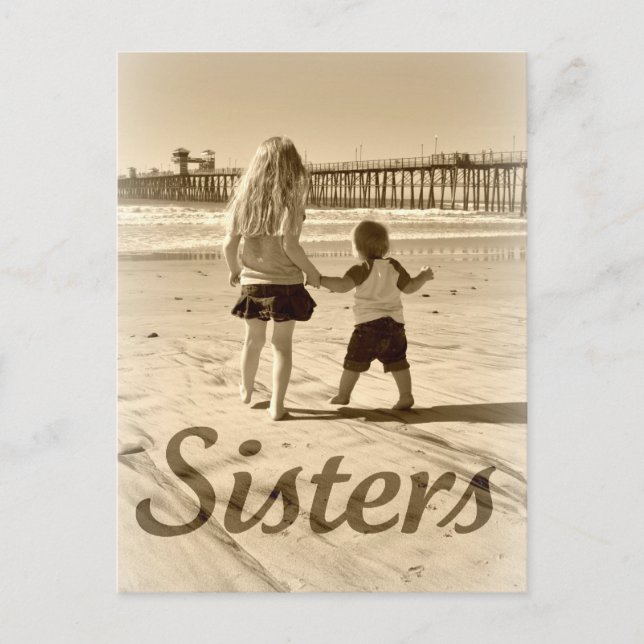 Heartfelt Sister Love Card (Front)