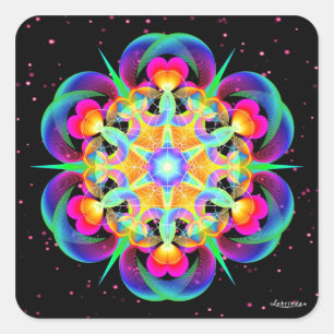 Heartfelt Square Sticker